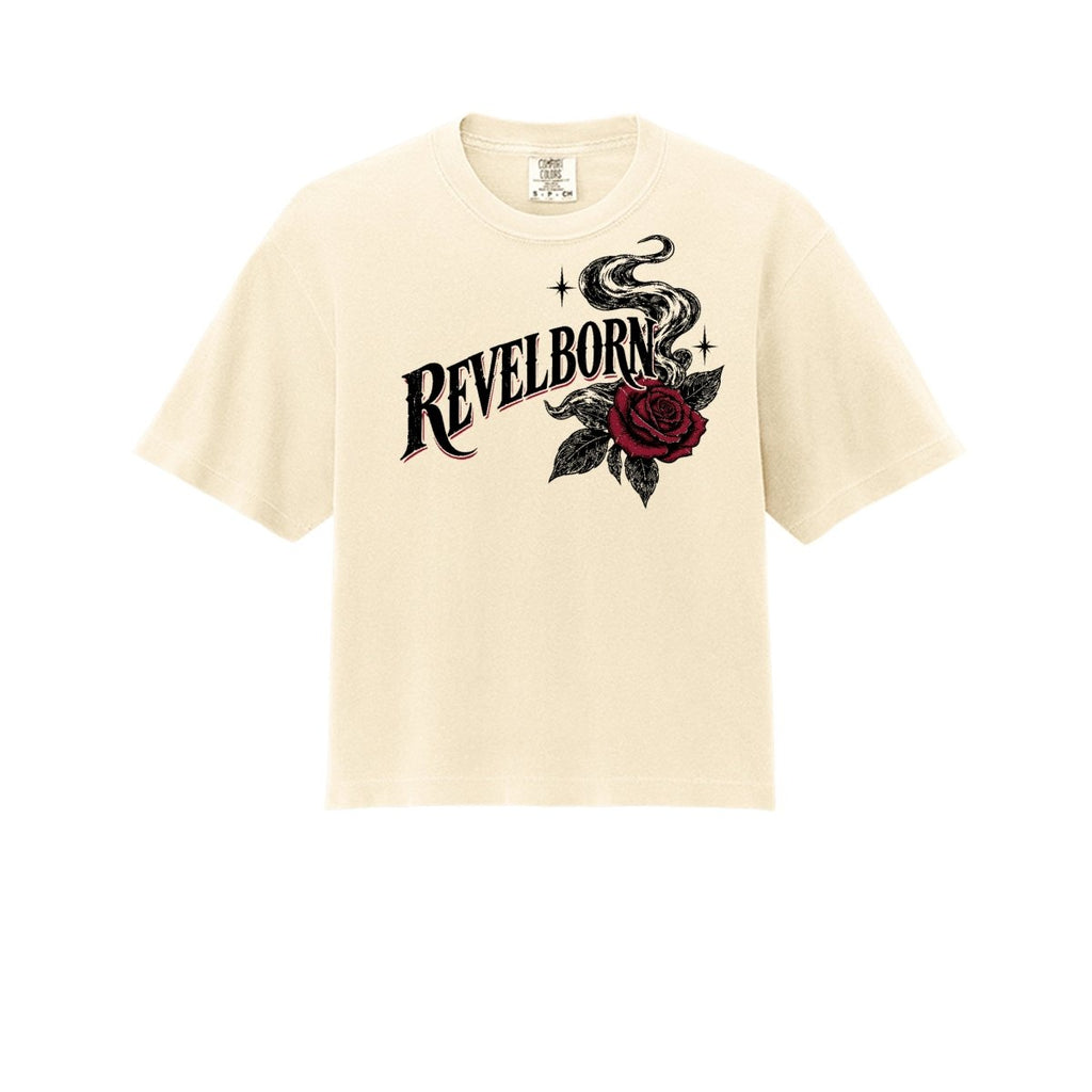 REVELBORN | MOVE WITHOUT PERMISSION CROP TOP