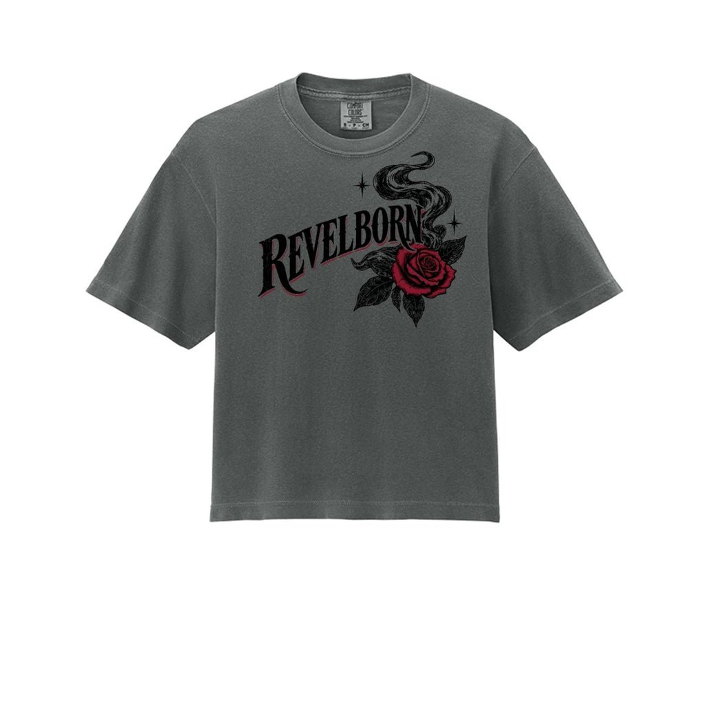 REVELBORN | MOVE WITHOUT PERMISSION CROP TOP
