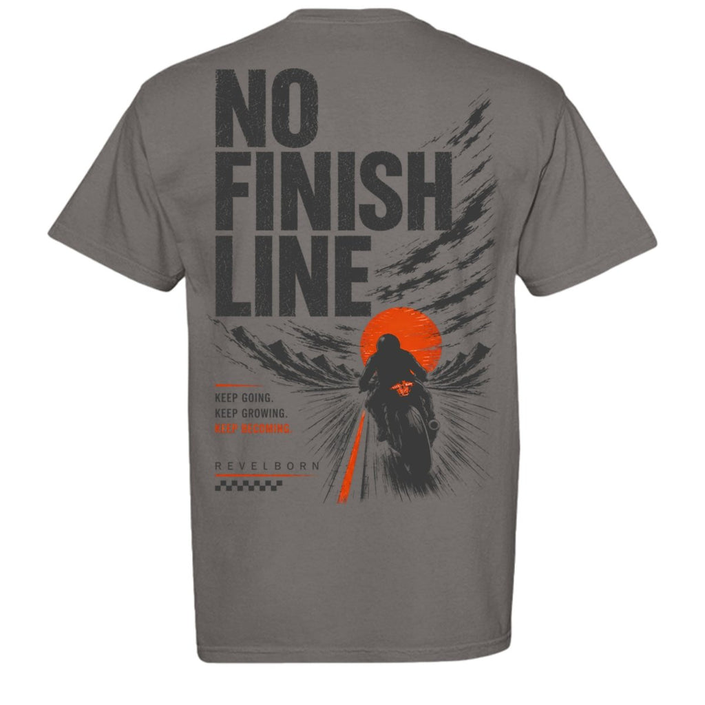 REVELBORN | NO FINISH LINE GRAPHIC TEE
