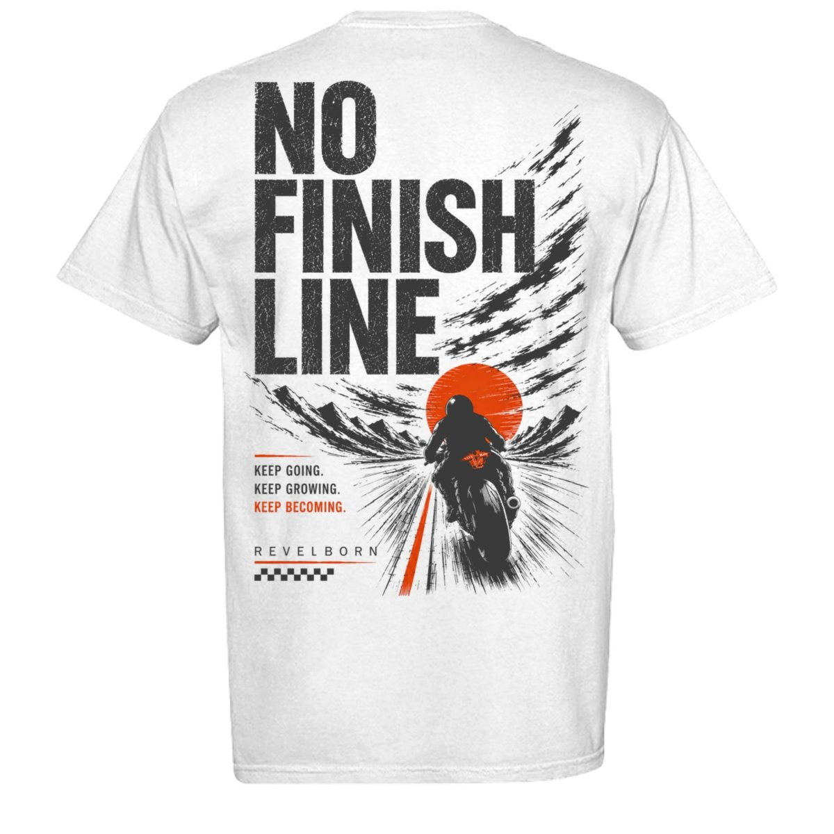REVELBORN | NO FINISH LINE GRAPHIC TEE